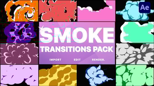 Smoke Transitions | After Effects