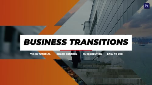 Transición empresarial Premiere Pro