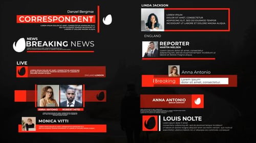 News Lower Thirds V.3