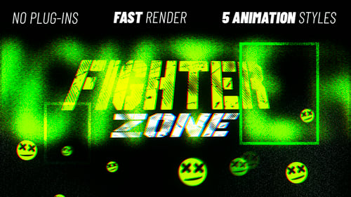 5 Grunge Title Presets