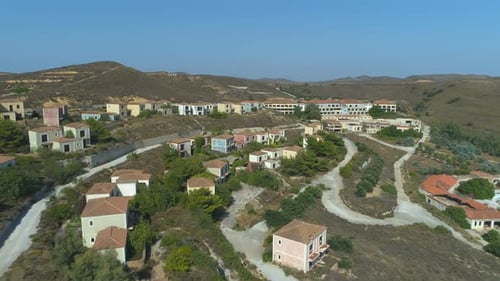 Abandoned Villas and Hotel Complex in Limnos, Greece