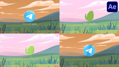 Summer Time Logo for After Effects