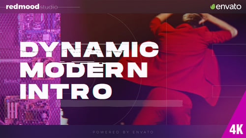 Dynamisches modernes Intro