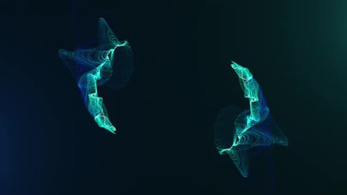 Abstract Particles Background