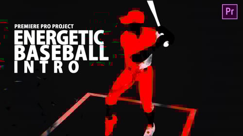 Energetic Baseball Intro Premiere Pro