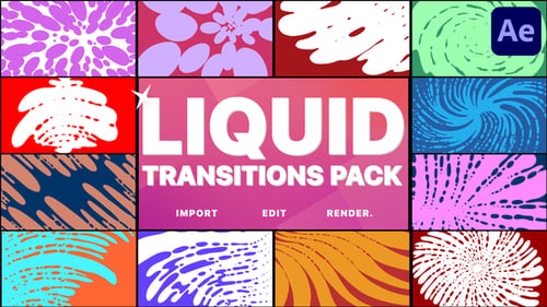 Liquid Transitions | After Effects