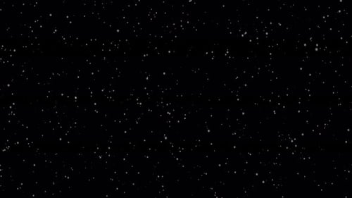 Transparent snow falling light