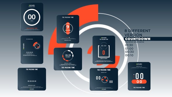 Countdown Pack, Elements ft. pack & counting - Envato