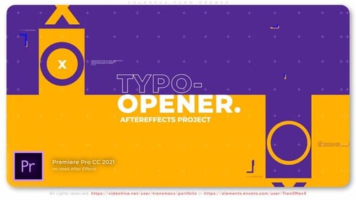Colorful Typo Opener