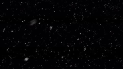 Realistic Falling Snow Overlay for Winter Projects