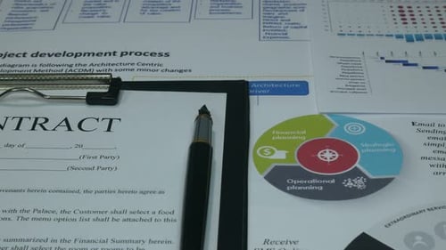 Contrat commercial réussi