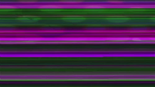 Dynamic Glitch Effect Digital Noise Horizontal Lines