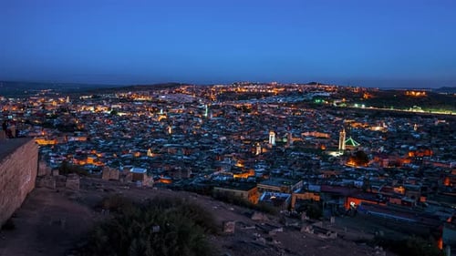 Beautiful Timelapse of the Fes City in Morocco