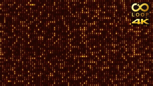 Binary Code Gold