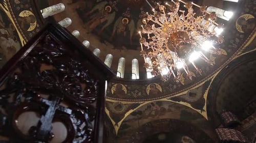 Interior of the Historic Church.