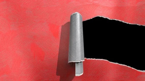 Regalo de papel rasgado