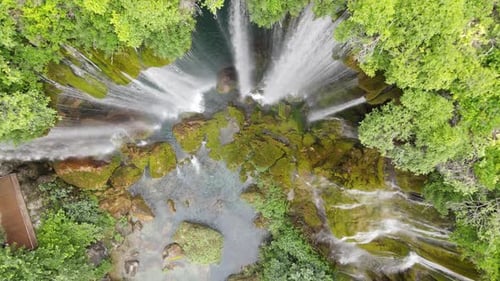 Waterfall in Mersin Province