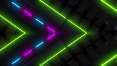 Neon Wave Loops 4k, Backgrounds Motion Graphics ft. abstract & bright ...