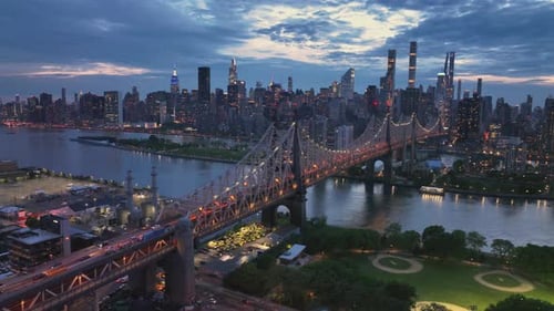 Queensboro Bridge Towards Manhattan
