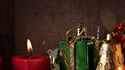 Christmas New Year Decoration And Celebration Candles 2