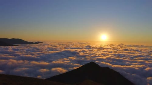 Sunset From The Mountain Top 6