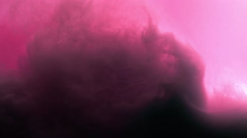 Abstract Pink and Black Smoke Texture Background