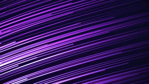 Abstract Futuristic Purple Glowing Lines Seamless Loop Background