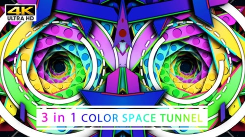 Farbraumtunnel 4K