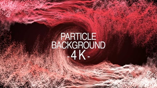 Abstract Particle Background 4K