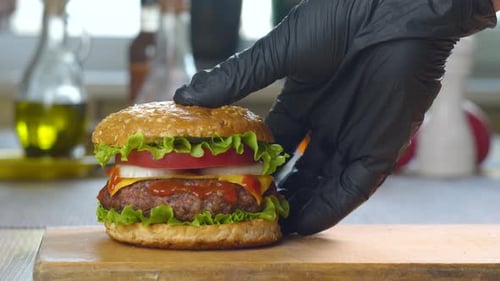 Big Appetizing Burgers