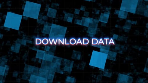 Download Data Digital Glitch Text Background