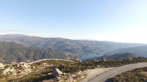 Nature Mountain River Background