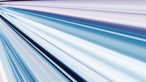 Dynamic Abstract Blue Lines Motion Background