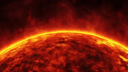 Concept 3-U1 View of the Realistic Sun from Space
