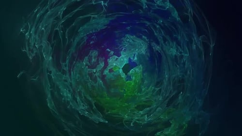 Abstract Fluid Vortex Motion Background Loop