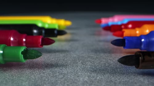 Colorful School Education Tools Painting Pens 8