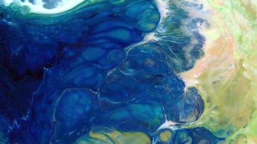 Abstract Fluid Art Swirling Background Texture