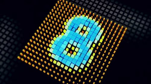 Compte à rebours 3D 10 secondes