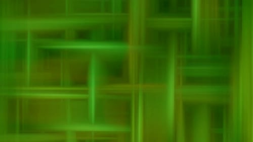 Abstract Green Color Shape techy background animation
