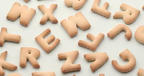 Pile of character cookies