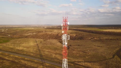 Telecommunication tower 5G