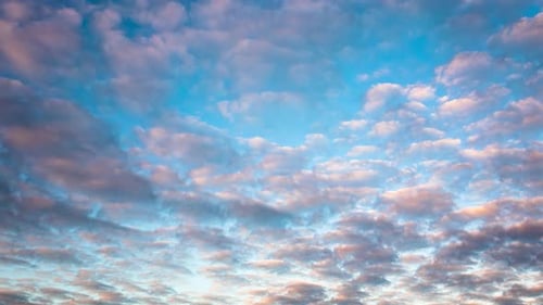 Dreamlike Clouds at Sunrise or Sunset