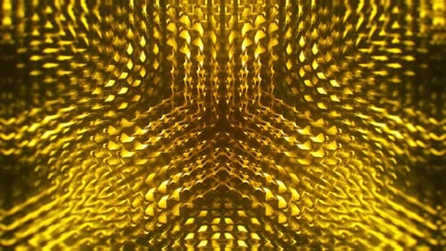 Gold langsam winkender abstrakter Hintergrund