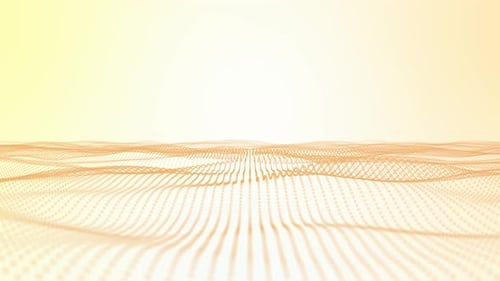 Abstract Fluid Waving Particle Field Background