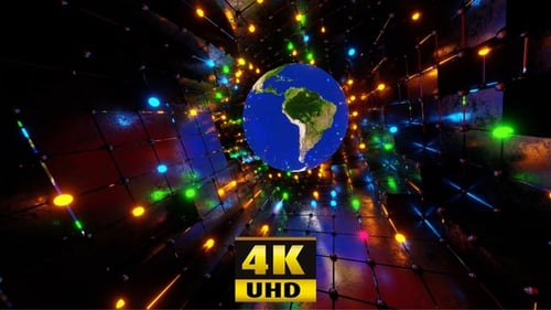 The Flight Of The Globe Through The Tunnel 4K