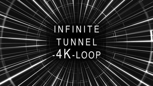Tunnel abstrait 4K