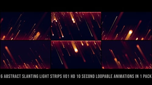 Bandes lumineuses obliques rouges V01