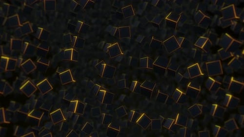Pixle Golden Edge Hintergrund