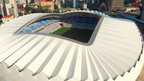 Modern Architecture Football Stadium