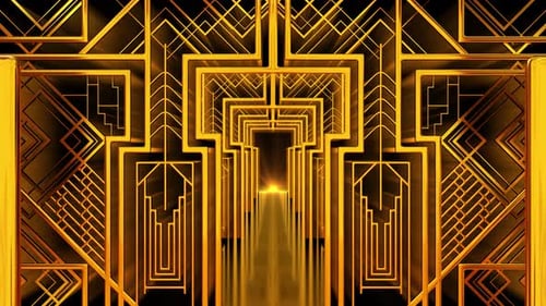 Corredor Art Déco 4K